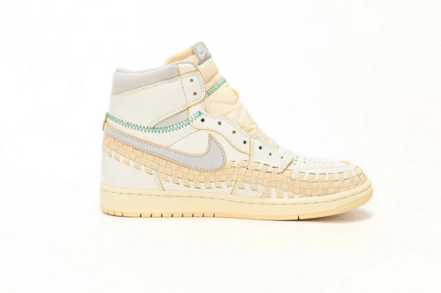 Cheap MAX Woven Jordan Supply FD2565-100 High OG Beauty Sail Retro Bephie's Union SP 1 0721